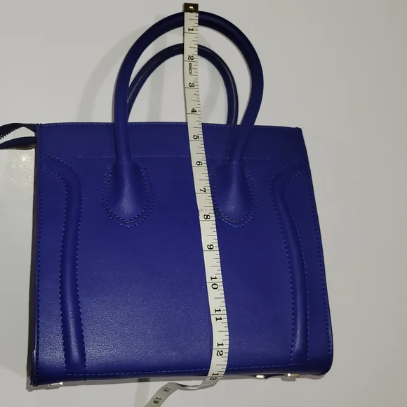 Cobalt Blue designer Inspired Handbag - Picture 11 of 15